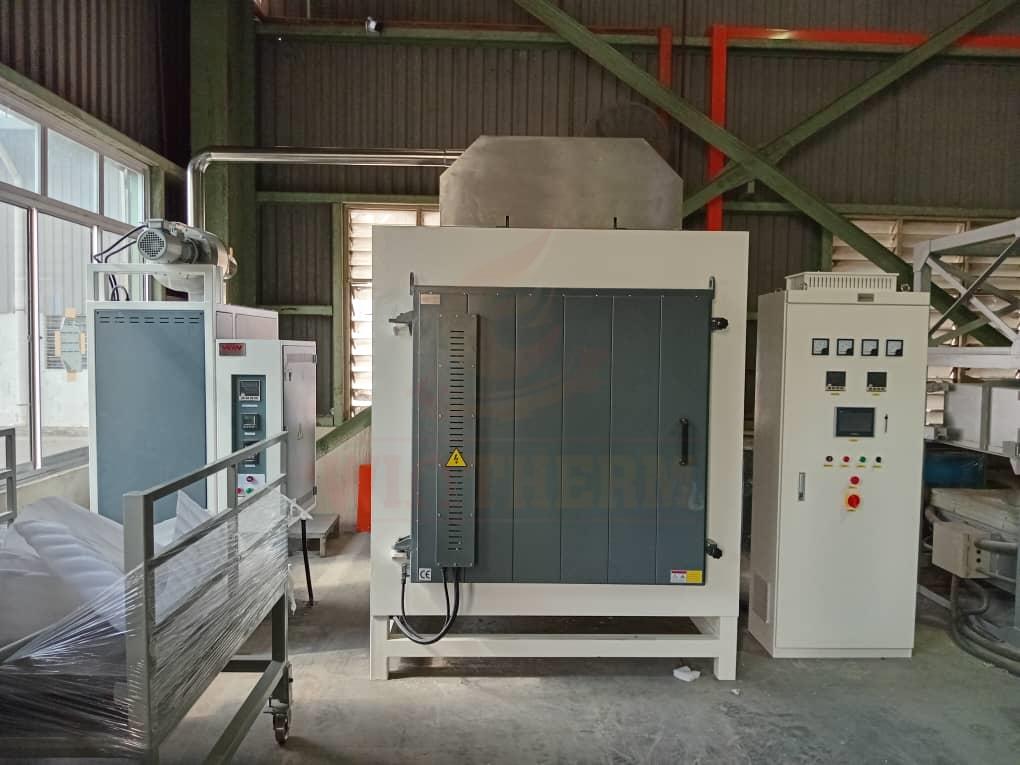 Debinding Burnout Furnace Supply and Installation at USA base company for Specialty Oils and Fats Testing Laboratory and Manufacturing at Pasir Gudang, Johor, MAlaysia