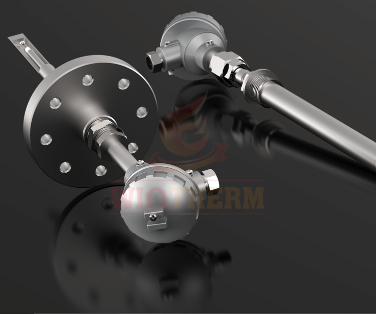 Base Thermocouples with Thermowells / Protection Tubes